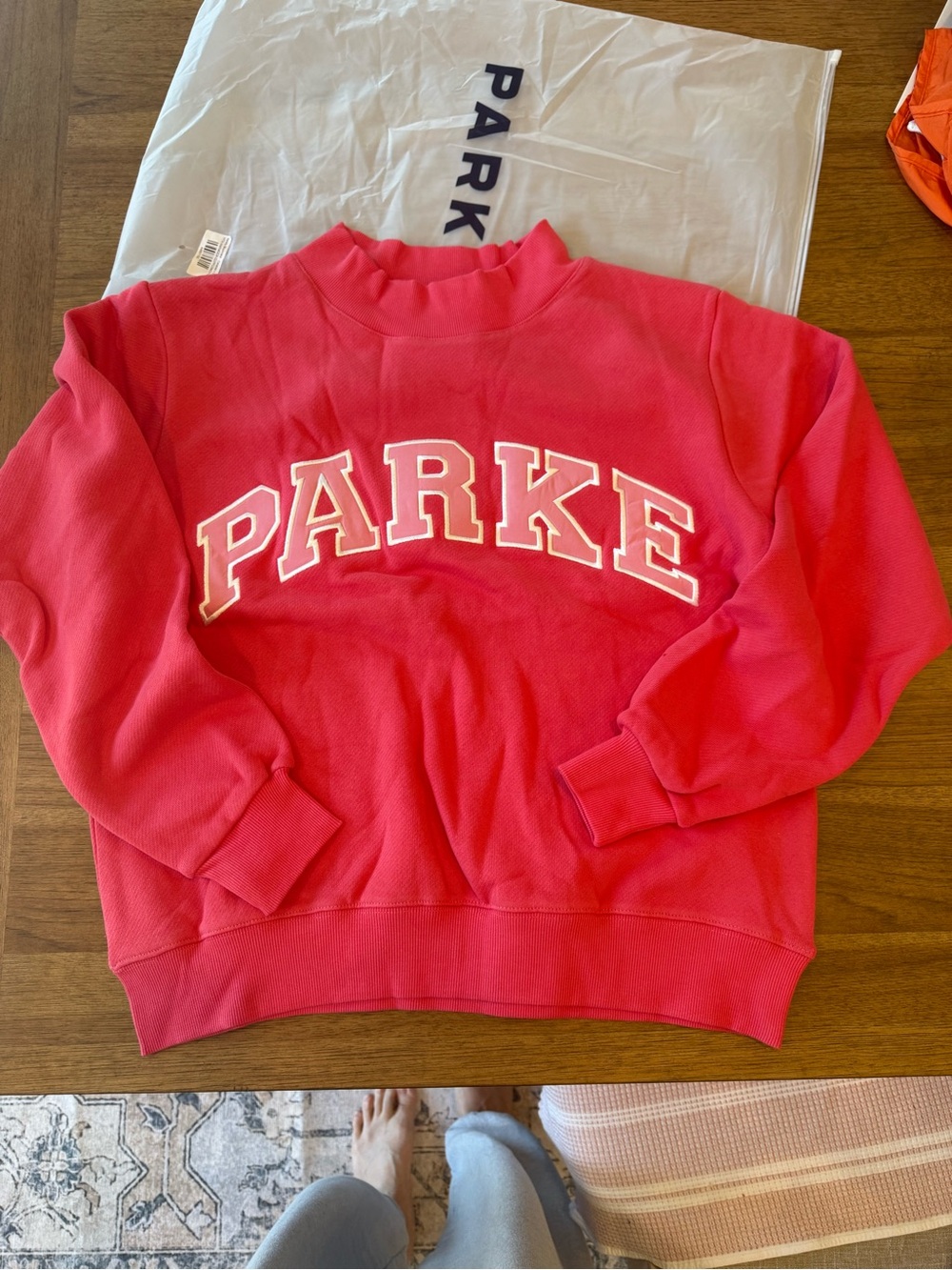 Parke Flamingo Mockneck Summerland - Picture 6 of 7